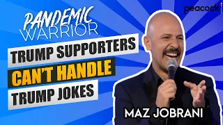 "Trump Supporters Can’t Handle Trump Jokes" | Maz Jobrani - Pandemic Warrior