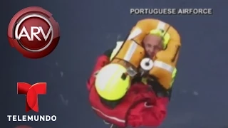 Rescatan a una niña atrapada en un bote en alta mar | Al Rojo Vivo | Telemundo