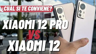 Xiaomi 12 vs Xiaomi 12 PRO comparativa en ESPAÑOL