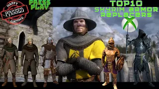 Top10 Skyrim Armor Replacers (BEST Skyrim Mods Xbox Series X|S)