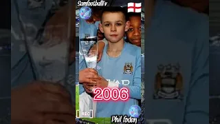 Phil Foden evolution 2003-2023🔥👀#shorts #football #evolution