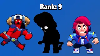 Amber + All New Skins Losing Pose | Brawl Stars