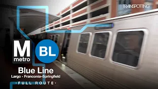 DC Metro Blue Line – Downtown Largo - Franconia-Springfield | WMATA