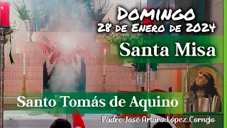 ✅ MISA DE HOY domingo 28 de Enero 2024 - Padre Arturo Cornejo