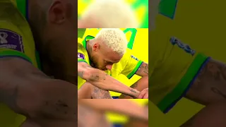 📌Neymar Llora Junto A Sus Compañeros Tras Eliminacion De Brasil Del Mundial De Qatar 2022