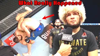 29-0!!! What Really Happened (Khabib Nurmagomedov vs Justin Gaethje)