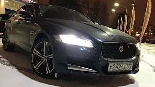 Бублики на JAGUAR XF или здравствуй зима в октябре!) Наконец-то : )