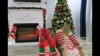 НОВОГОДНИЙ РУМ ТУР 🎄 КАК МЫ УКРАСИЛИ КОМНАТУ🎄 New Year Room Tour | ПолинаБонд