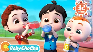 Juice Vending Machine Song | The Color Song | Learn Colors + Baby ChaCha Nursery Rhymes & Kids Songs