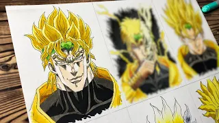 Drawing DIO in Different Anime Styles