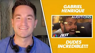 First Time Hearing Gabriel Henrique | AGT GOLDEN BUZZER! | Auditions | AGT 2023 | Christian Reacts!!