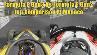 Formula E Gen3 Vs Formula E Gen2 | Lap Comparison At Monaco