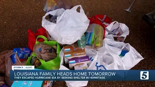 Louisiana family sheltering in Middle Tennessee collecting donations for neighbors amid Ida recovery