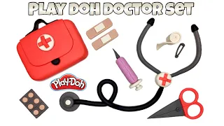 How To Make Doctor Kit Toys. Play Doh Doctor Set. DIY Tutorial For Kids. Creative Fun Learning