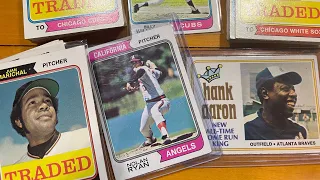 Vintage Baseball Cards: 1974 Topps Set Update & Grab Bags🤞🏻🤷🏼‍♂️