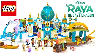 LEGO Disney Raya and the Last Dragon Set COLLECTION! - Quick Review! (43184, 43185, 43181)