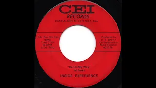 Inside Experience - Be On My Way (1969)
