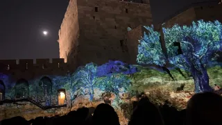 The Night Spectacular at the Tower of David-The Shepherd Boy Tending his Sheep