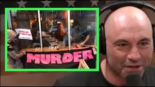 Joe Rogan - Butchering Deer In Front of Vegan Protestors