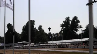 Jetpack man at Goodwood Festival of Speed