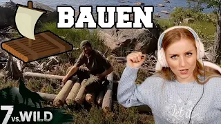 Nessi reagiert auf 7 vs. Wild Folge 10 (Floß bauen) - Nessi's World Stream Highlights