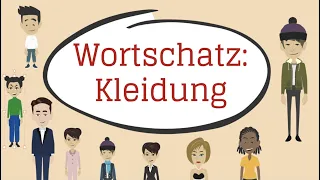 Deutsch lernen | Kleidung | Wortschatz | Clothes | Vocabulary for beginners | Learn German | A1 | A2