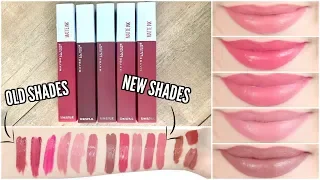 Maybelline Superstay Matte Ink Liquid Lipstick Lip Swatches Pink Edition || Best Drugstore Makeup