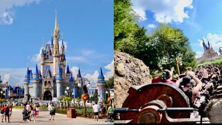 Magic Kingdom 2023 Outdoor Rides Experience in 4K | Walt Disney World Orlando Florida September 2023