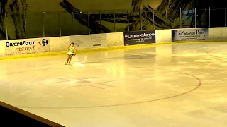 Sophie Sprung (Age 10) Freeskate - French National Championships (Novice) 2016 - Figure Skating