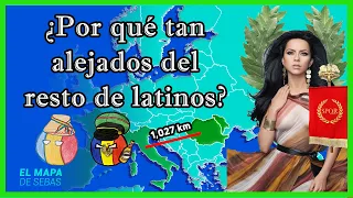 🇷🇴¿Por qué los RUMANOS [y MOLDAVOS] son latinos? 🇲🇩 - El Mapa de Sebas