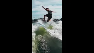 Epic Wakesurfing Tricks! #shorts