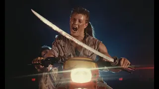 Demons (1985) Dirtbike and Katana