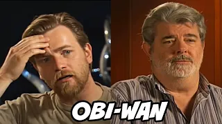George Lucas Directing Ewan McGregor on Set - Becoming Obi-Wan