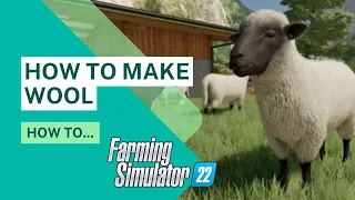 FS22 | Guide to Wool, Fabric and Clothes production - guide to sheep | Farming Simulator 22