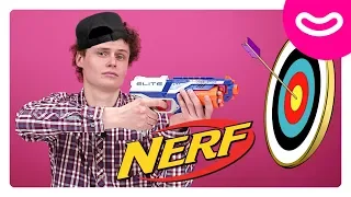 Nerf. Обзор Бластера Disruptor NERF Элит. Игрушки для мальчиков