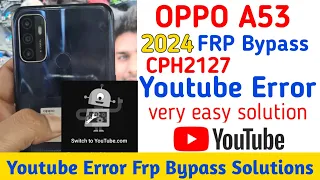 OPPO A53 ( CPH2127 ) Frp Bypass without Pc | Frp bypass 2024 Oppo | Oppo A53 Frp Bypass