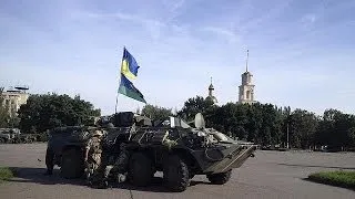 Украинские военные полностью контролируют Славянск и Краматорск