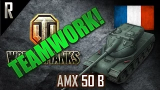 ► World of Tanks - Teamwork: AMX 50 B [12 kills, 14103 dmg]