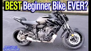 NEW 2022 Yamaha MT-07 BEST Beginner Motorcycle?