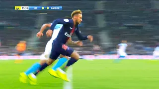 NEYMAR vs Marsella ► SKILLS AND GOALS (28/10/18) HD 1080i