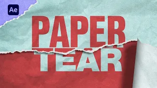 Paper Tear Tutorial: How To Create The Perfect Tear In After Effects