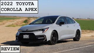 2022 Toyota Corolla Apex Review: The Moderately Spicy Corolla?