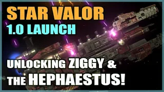 STAR VALOR: Unlocking Ziggy & the Hephaestus - My Hidden Ship & Crewmate - Hardcore Mode Part 5