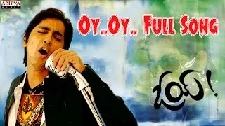 Oy...Oy...  Full Song II Oy Movie II Siddharth, Shamili