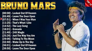 Bruno Mars Top Of The Pops Hits 2024 - Most Popular Hits Playlist