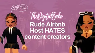 Storytime: RUDE host HATES content creators??? 😭🎥 | Roblox | #aesthetic