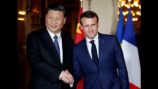 Rencontre privée Xi Jinping - Emmanuel Macron à Nice