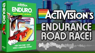 Atari 2600 Enduro: Activision's Great American Cross-Country Road Race 🏎️🏁