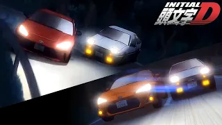 AE86 vs. GT86 vs. GR86 + Eurobeat | Initial D