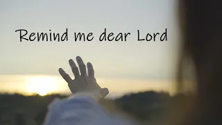 Remind me dear Lord (w.  lyrics) - Terry Blackwood